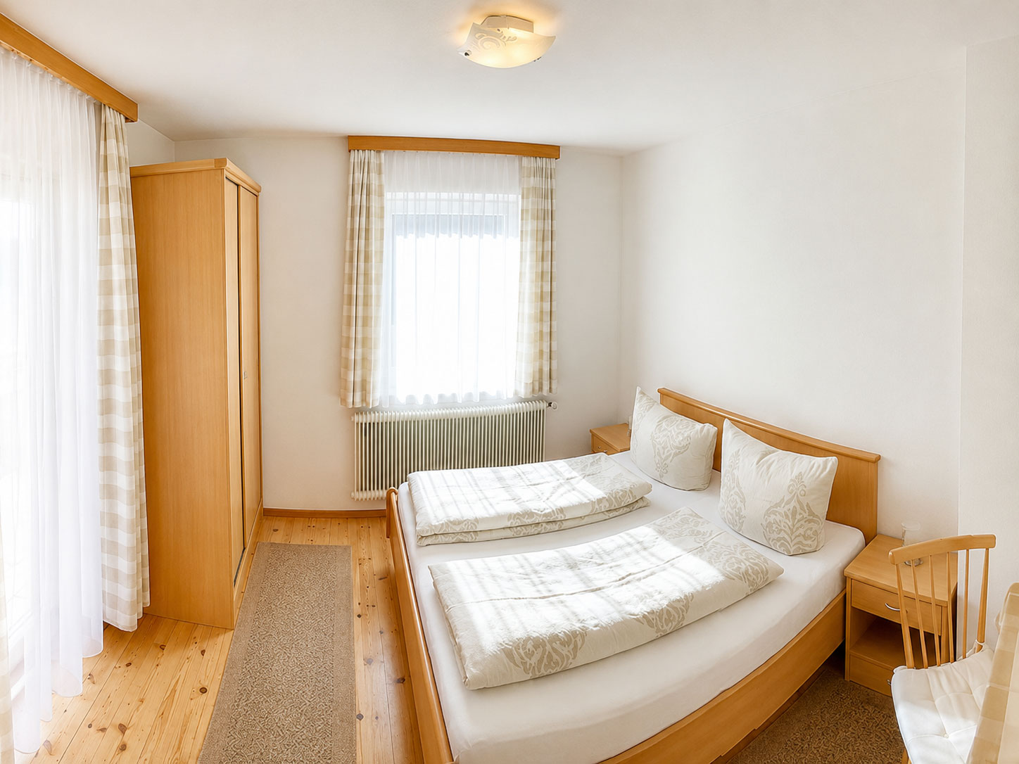 Bedroom of the Hochzeiger apartment
