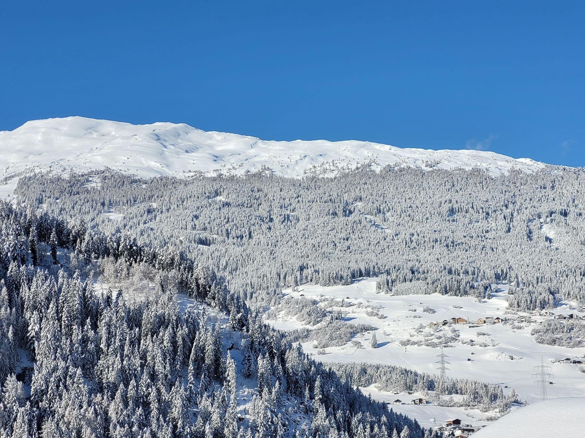 Winter view from the Venetblick apartment