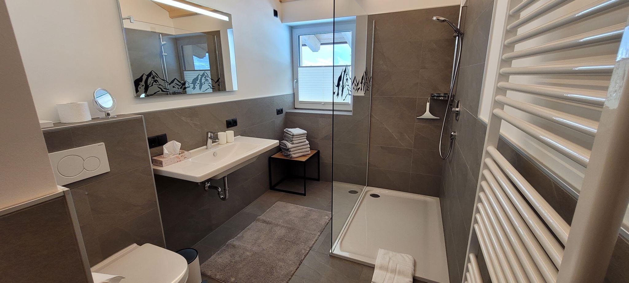 Bathroom of the Venetblick apartment