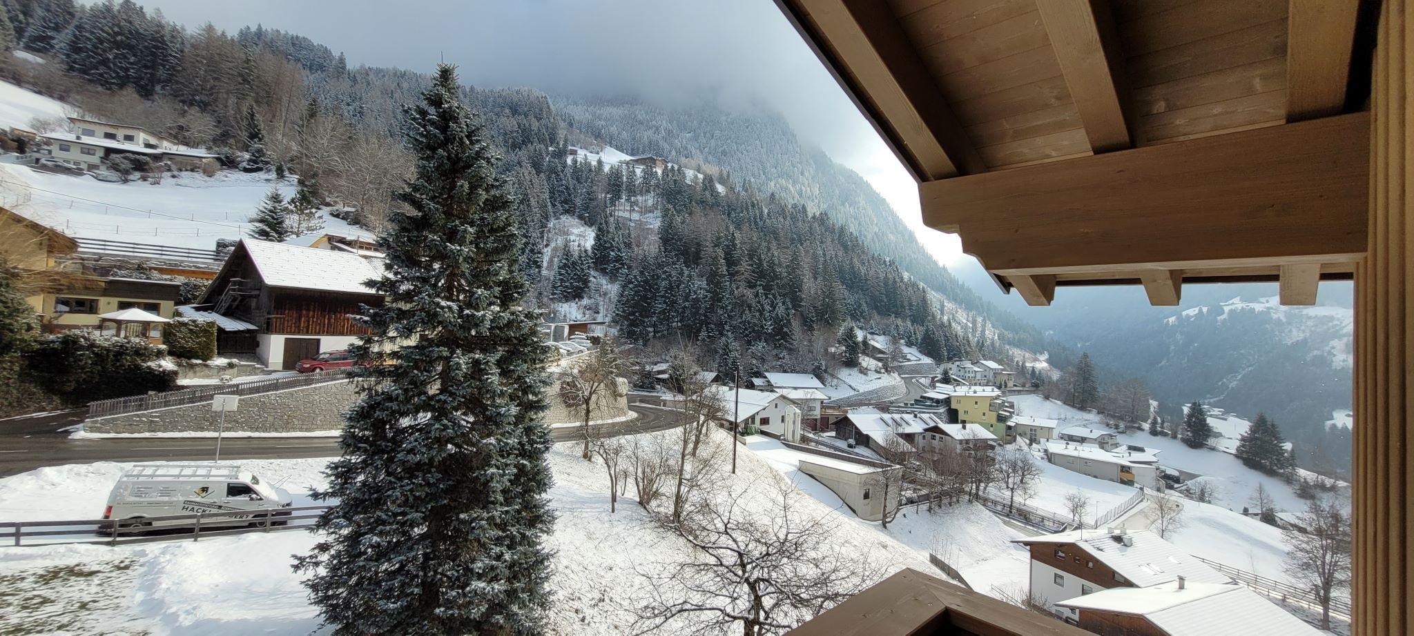 View from the balcony of the Venetblick apartment
