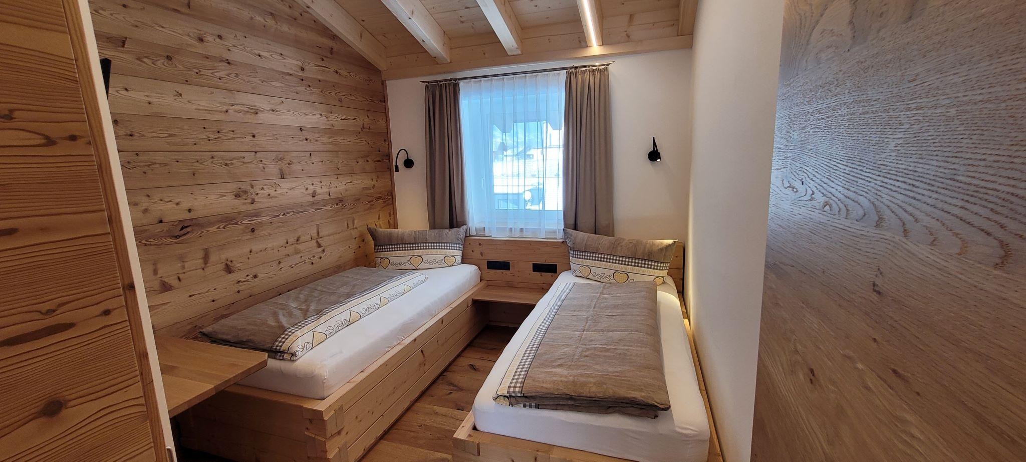 Bedroom of the Venetblick apartment